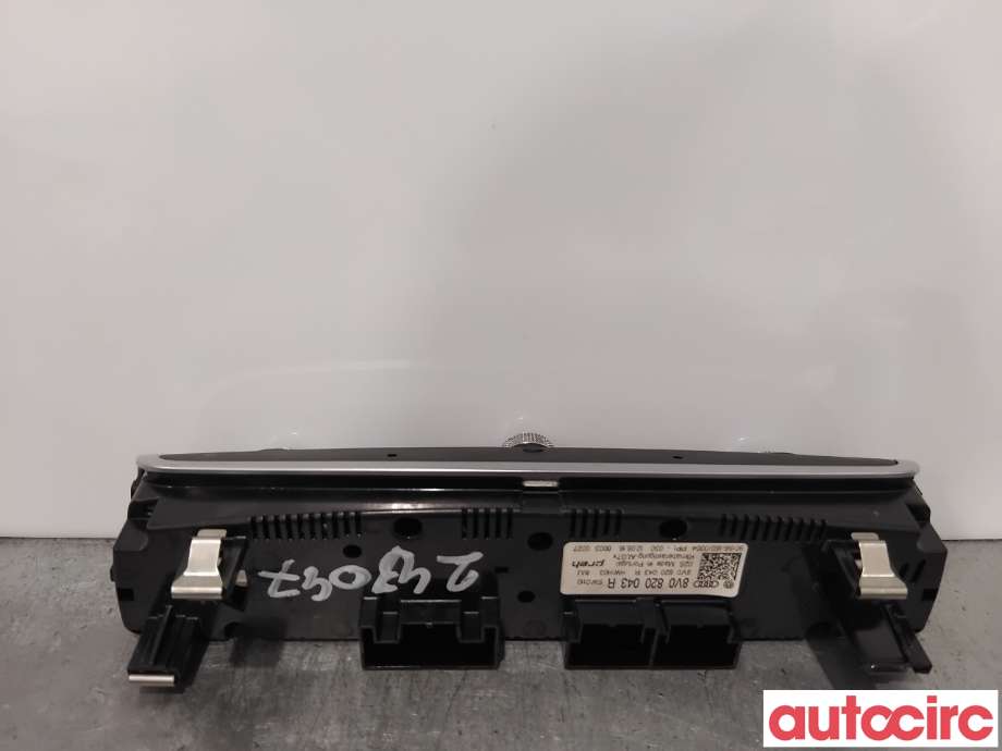 Varmeapparat betjening til Audi A3 2016-2020 (Type III, Fase 2)  (AUDI|8V0820043R|90156-150|8V0820043AQ)