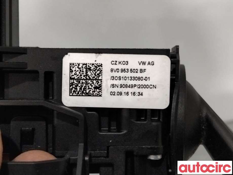 Bryter combi til Audi A3 2016-2020 (Type III, Fase 2) (AUDI|8V0953502BF|10133080-01)