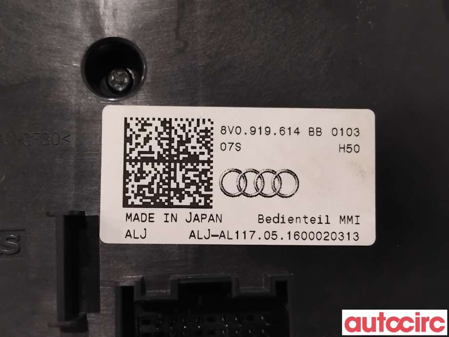 Bryter diverse til Audi A3 2016-2020 (Type III, Fase 2) (AUDI|8V0919614BB|)