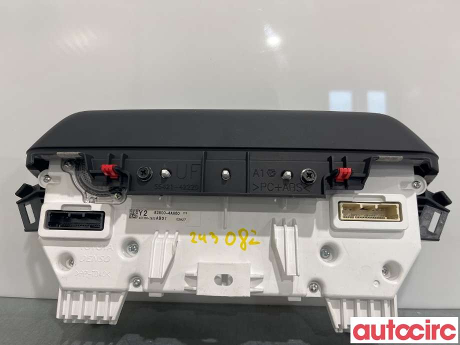 Instrumentpanel til Toyota bZ4X 2022-->>  (TOYOTA|838004AA60)