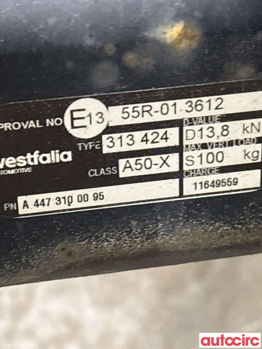 Hengerfeste til Mercedes Vito 2014-->> (W447) (W447) (MERCEDES|A4473100095|)