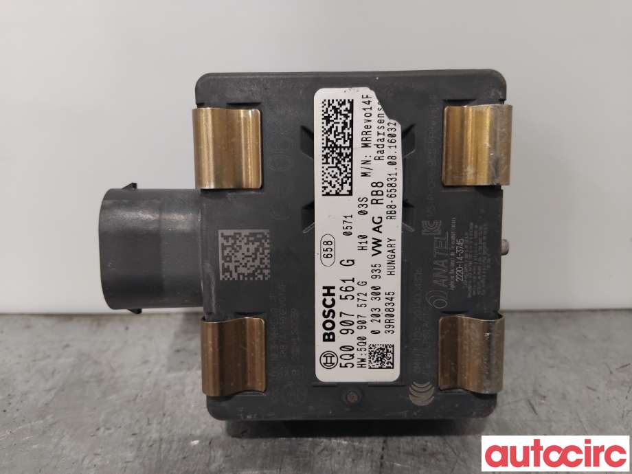 Sensor radar til Audi A3 2016-2020 (Type III, Fase 2) (AUDI|5Q0907561G|0203300935)