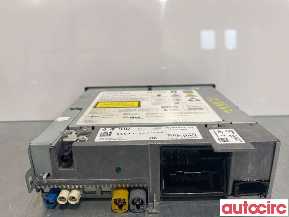 Bilstereo navigasjon til VW e-Golf 2014-2017 (Fase 1)  (VOLKSWAGEN|5G0035020E|HSA310)