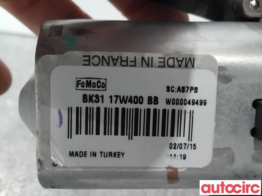 Viskermotor bakrute til Ford Transit Custom 2013-2023 (Type I) (FORD|1864880|W000049499|BK3117W400BB)