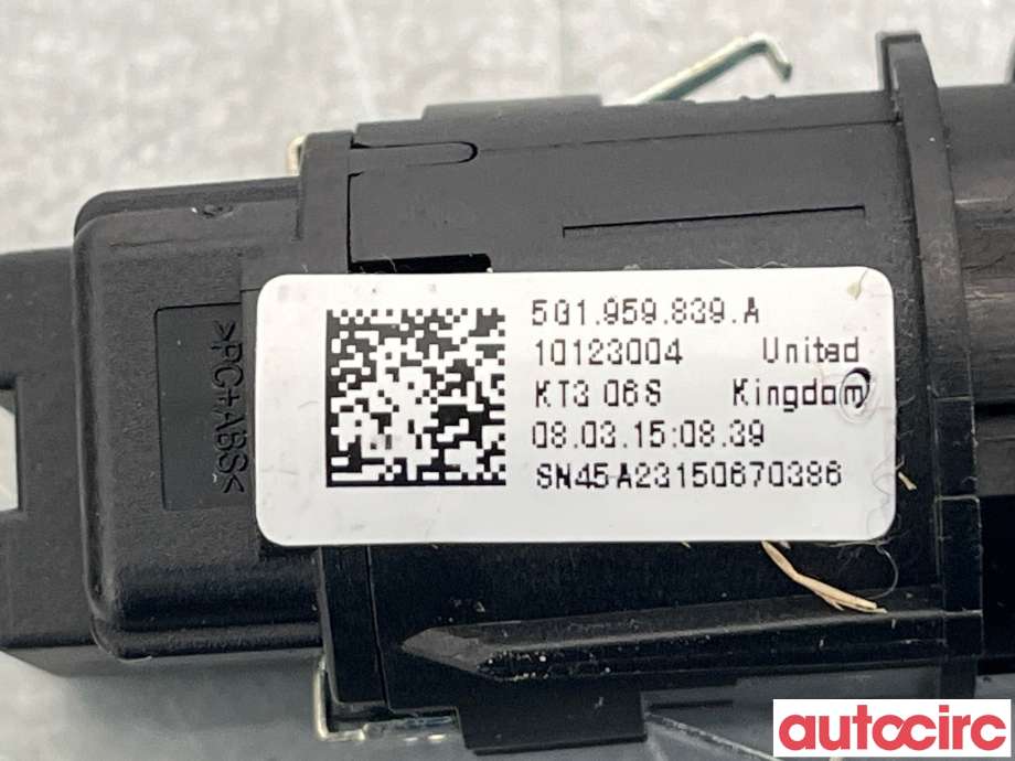 Bryter start/stopp til VW Golf VII 2012-2017 (Fase 1) (VOLKSWAGEN|5G1959839A)