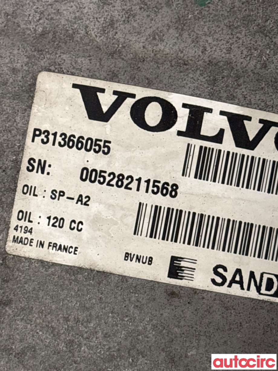 Aircondition kompressor til Volvo XC90 2015-2025 (Type II)  (VOLVO|36003140|)