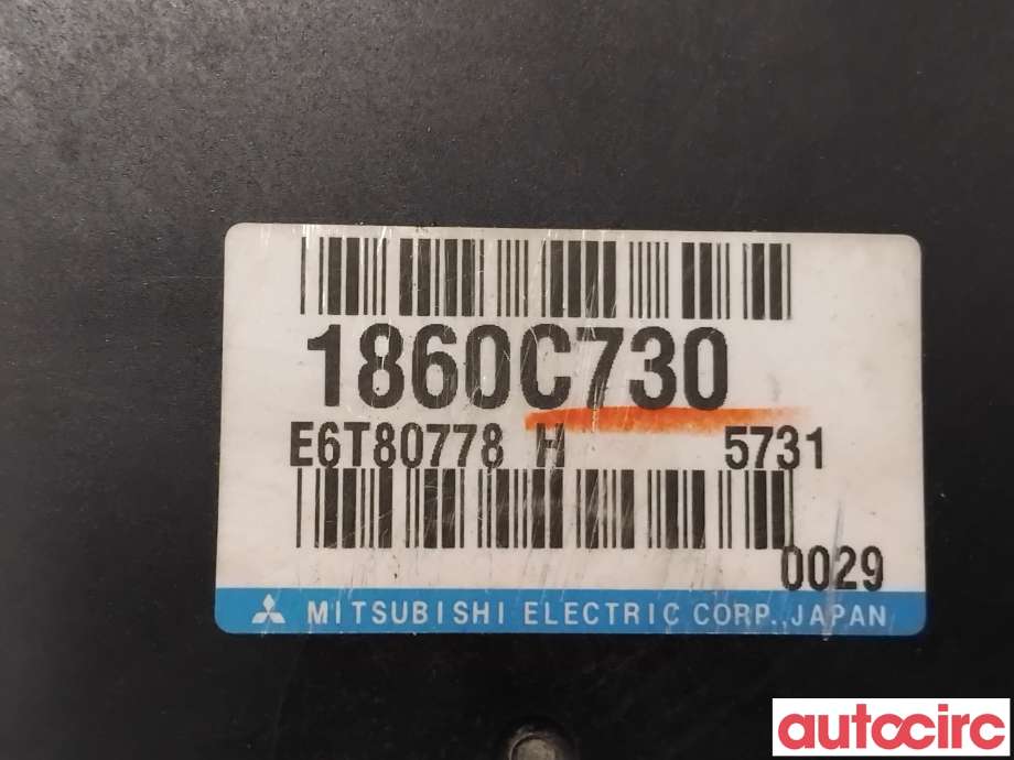 Styreenhet motor til Mitsubishi Outlander 2015-->> (Type III, Fase 2)  (MITSUBISHI|1860C730|E6T80778)