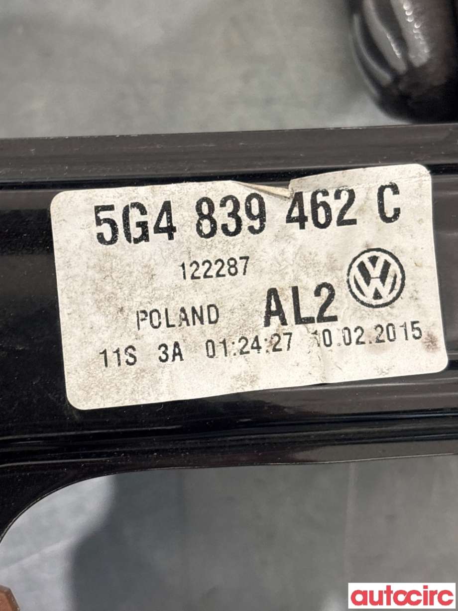 Ruteheis til VW e-Golf 2014-2017 (Fase 1)  (VOLKSWAGEN|5G4839462B||5G4839462C)