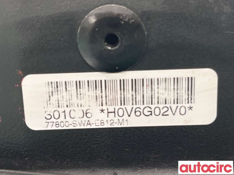 Airbag rattpute til Honda CR-V 2007-2012 (Type III)  (HONDA|77810-SWW-G80ZA||77800-SWA-E812-M1)