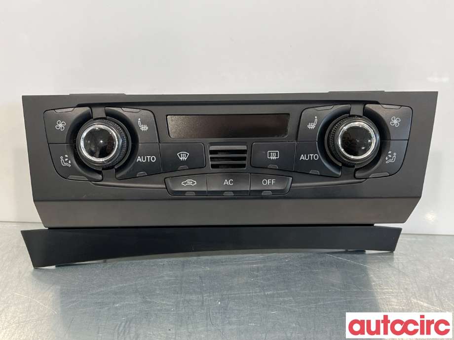 Varmeapparat betjening til Audi Q5, 2008-2012 (Type I, Fase 1)  (AUDI|8T1820043AK)