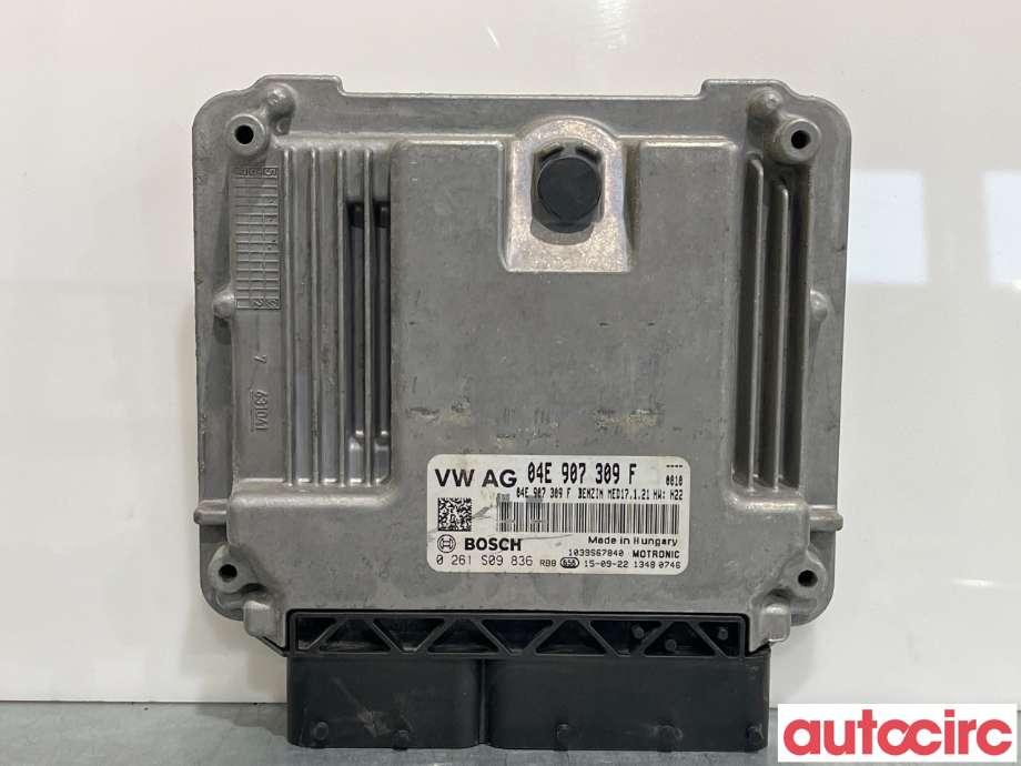 Styreenhet motor til VW Passat 2015-2019 (Fase 1) (B8) (B8) (VOLKSWAGEN|04E906023AH|0261S09836|04E907309F)