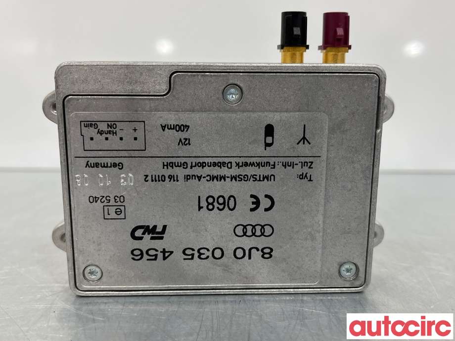 Antenne forsterker til Audi Q5, 2008-2012 (Type I, Fase 1)  (AUDI|8J0035456A)