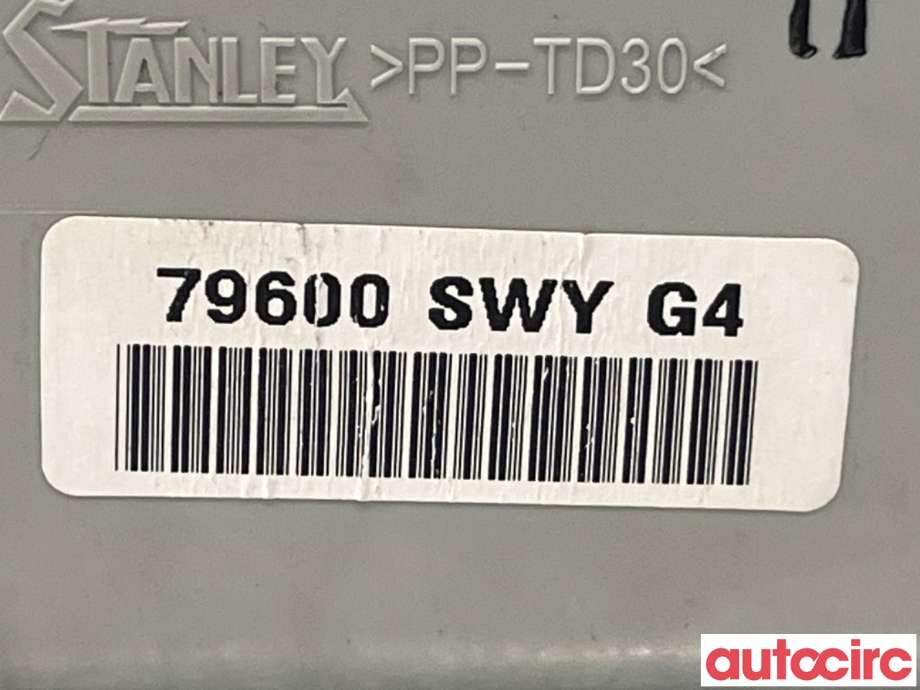 Varmeapparat betjening til Honda CR-V 2007-2012 (Type III)  (HONDA|79600-SWY-G41ZA||79600SWYG4)