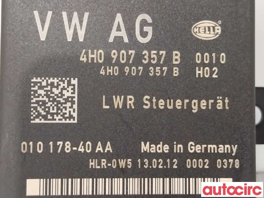 Styreenhet xenon/ballast til Audi Q5 2012-2017 (Type I, Fase 2)  (AUDI|4H0907357B|010178-40)