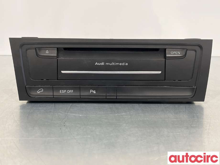 Bilstereo navigasjon til Audi Q5, 2008-2012 (Type I, Fase 1)  (AUDI|8T1035666JX)