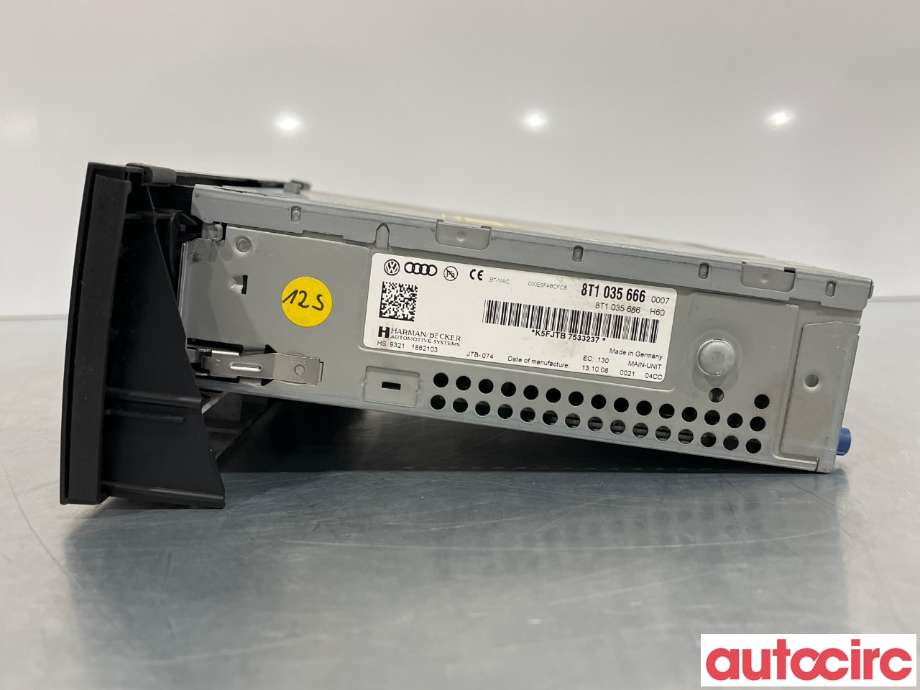 Bilstereo navigasjon til Audi Q5 2008-2012 (Type I, Fase 1)  (AUDI|8T1035666JX|HS9321|8T1035666)