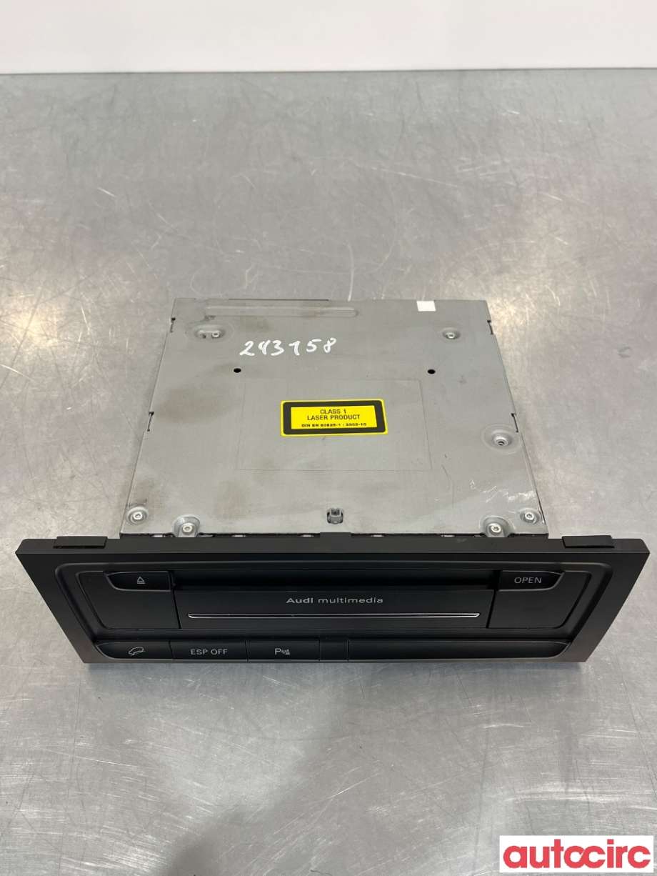 Bilstereo navigasjon til Audi Q5 2008-2012 (Type I, Fase 1)  (AUDI|8T1035666JX|HS9321|8T1035666)