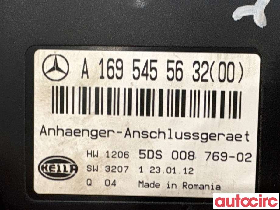 Styreenhet hengerfeste til Mercedes Vito/Viano 2010-2014 (Fase 2) (W639) (W639) (MERCEDES|A1695455632|5DS008769-02)