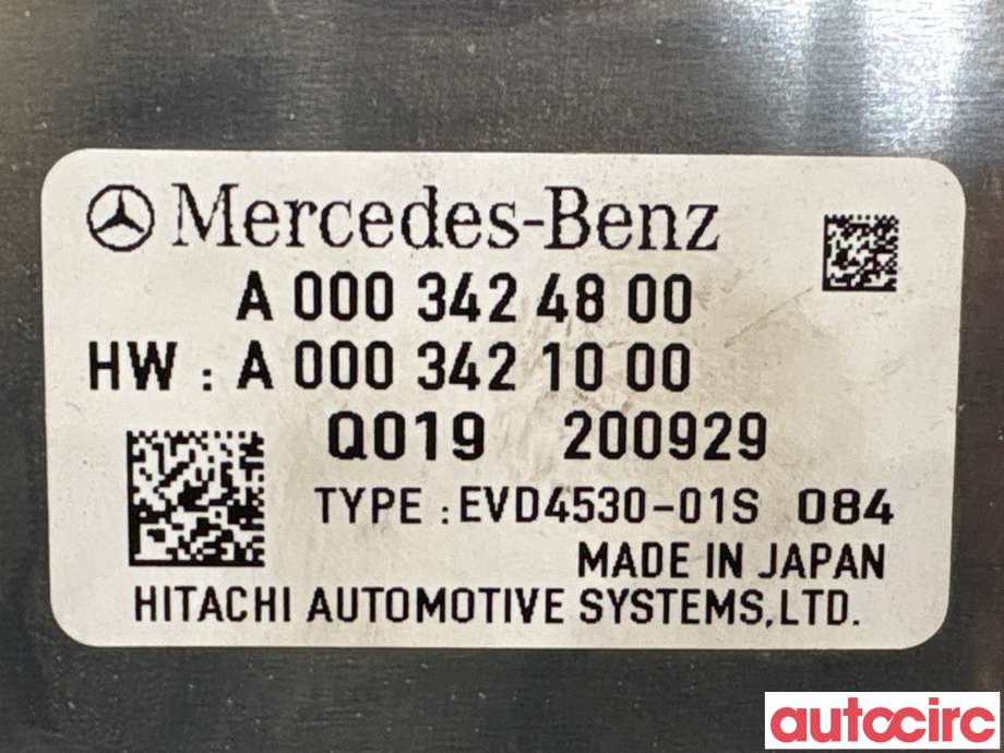 DCDC converter hybrid til Mercedes EQV 2020-->> (W447) (W447) (MERCEDES|A0003424800|EVD4530-01S)