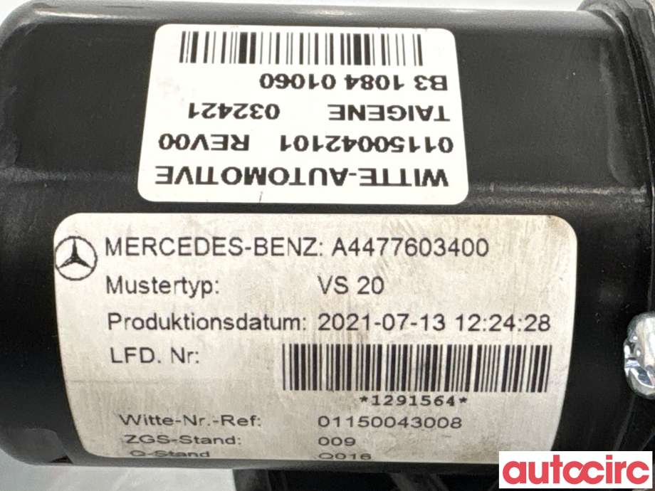 Diverse deler til Mercedes EQV 2020-->> (W447) (W447) (MERCEDES|A4477603400|)