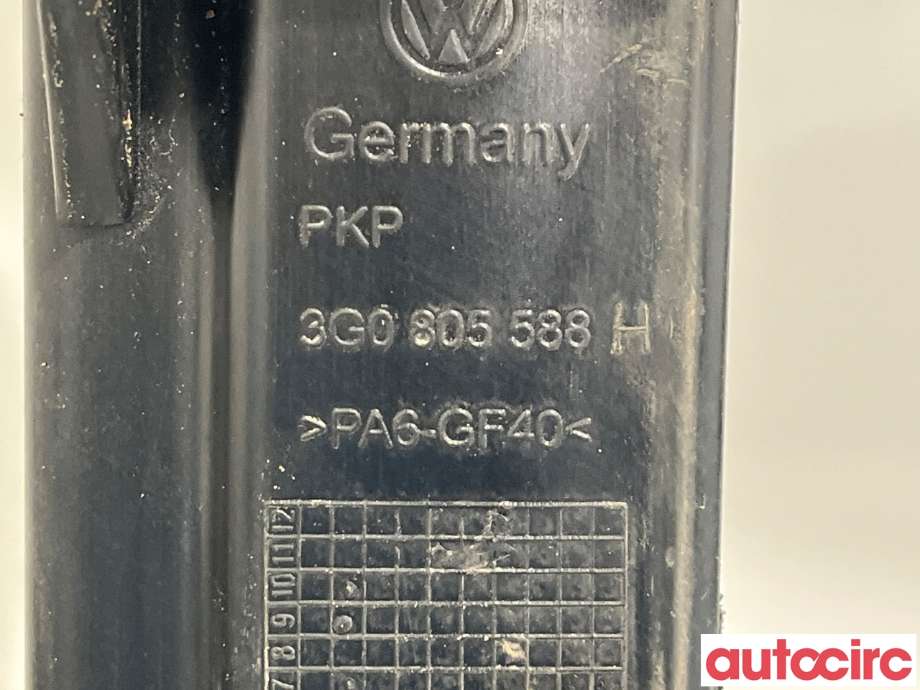 Frontplate til VW Passat 2015-2019 (Fase 1) (B8) (B8) (VOLKSWAGEN|3G0805588H)