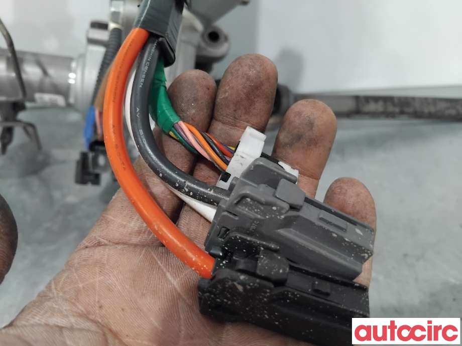 Rattaksel elektrisk servo til Mitsubishi Outlander 2012-2015 (Type III, Fase 1) (MITSUBISHI|4405A150|JJ001-00876|)