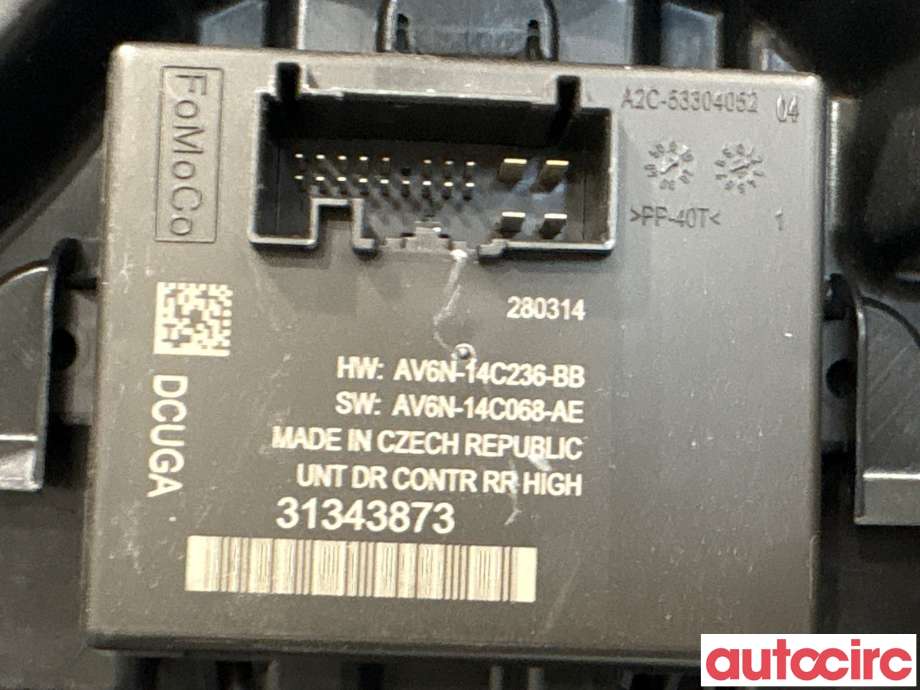 Ruteheis til Volvo V40 2012-2019  (VOLVO|31276217|2956341)
