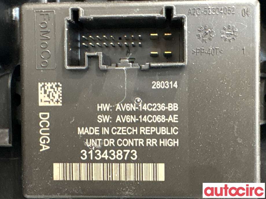Ruteheis til Volvo V40 2012-2019  (VOLVO|31276218|2956341)