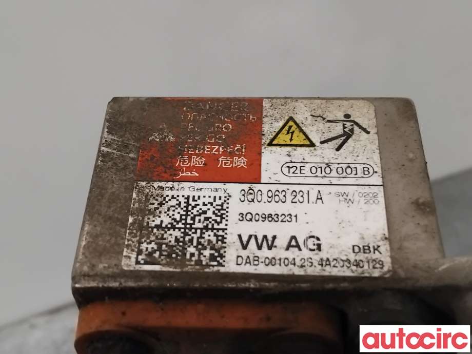 Motorvarmer elektrisk til VW Passat 2015-2019 (Fase 1) (B8) (B8) (VOLKSWAGEN|3Q0819013|3Q0963231A|3Q0819023K)