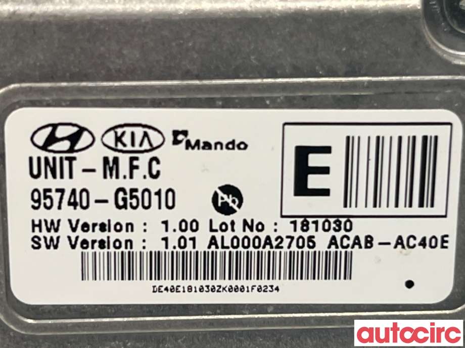 Kamera til Kia Niro 2016-2021  (KIA|95740G5010||95740-G5010)