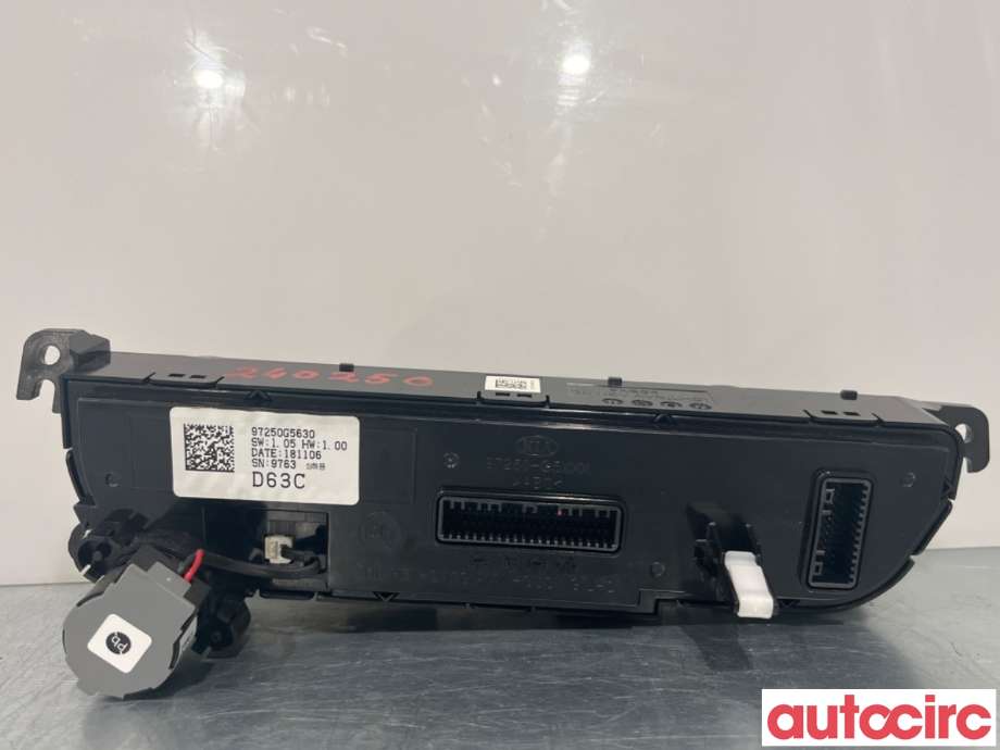 Varmeapparat betjening til Kia Niro 2016-2021  (KIA|97250G5630CA||97250G5630)