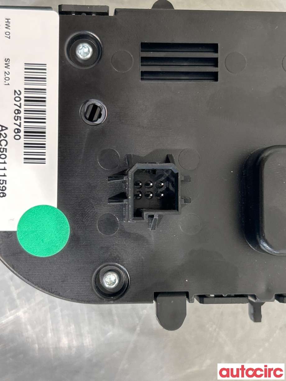 Varmeapparat betjening til Opel Mokka 2012-2016 (Type I, Fase 1)  (OPEL|13429874|20765760)