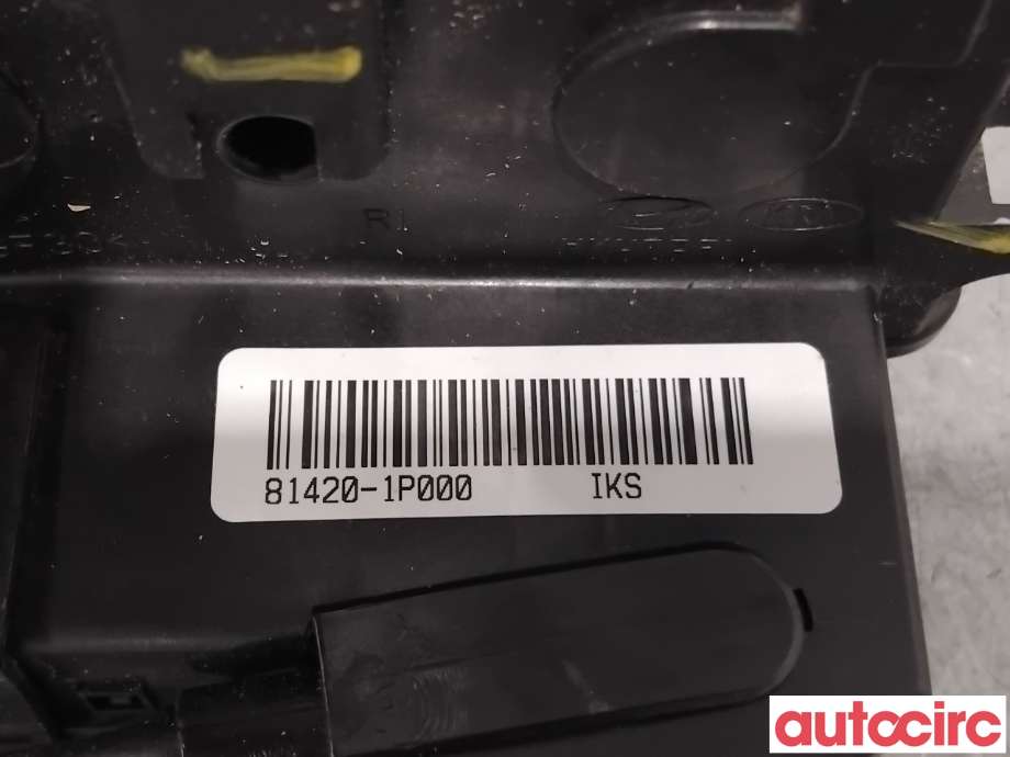 Låsekasse høyre bak til Kia Venga 2010-2017  (KIA|814201P000||81420-1P000)
