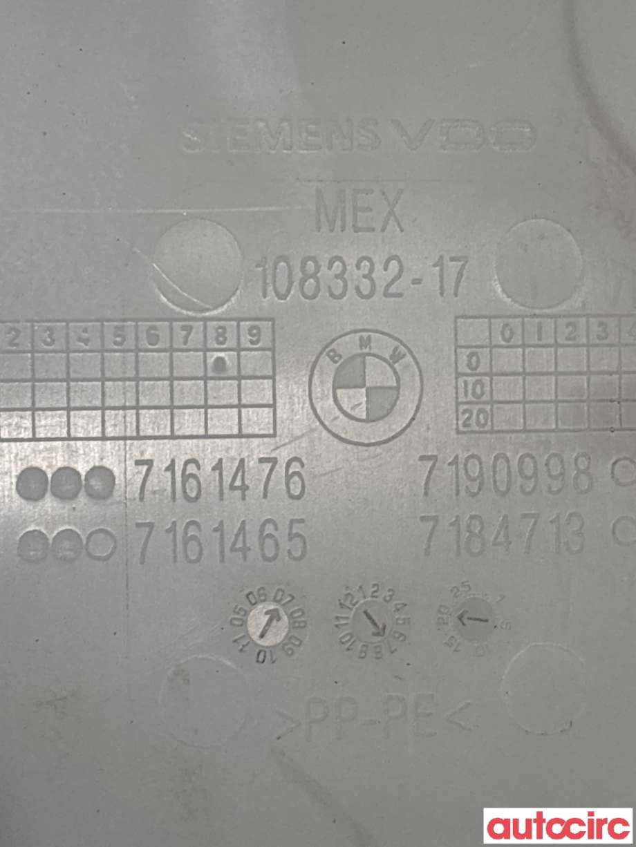 Spylertank til BMW X5 2007-2013 (E70) (E70) (BMW|61677161477||7161476)