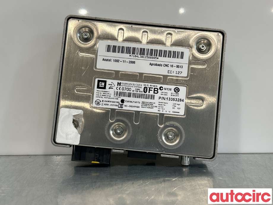 Styreenhet bluetooth til Opel Mokka 2012-2016 (Type I, Fase 1)  (OPEL|13353284)