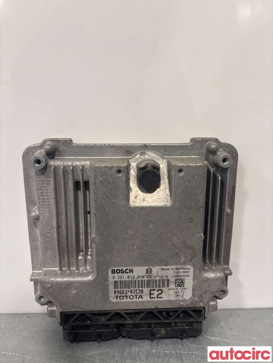 Styreenhet motor til Toyota Auris 2007-2010 (Type I, Fase 1) (TOYOTA|8966002F91|0281013414|89661-02E20)