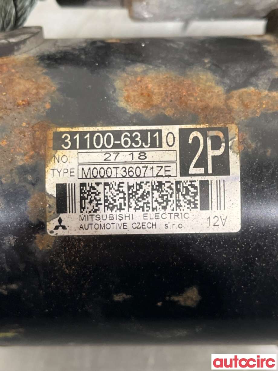 Starter til Suzuki SX4 2009-2013 (Type I, Fase 2)  (SUZUKI|31100-63J10|M000T36071ZE)