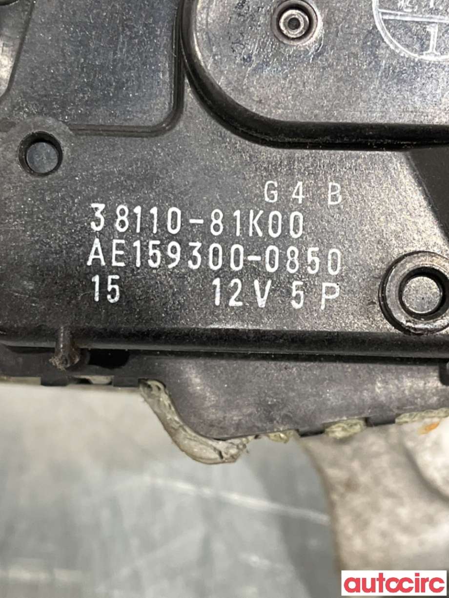 Viskermotor frontrute til Suzuki SX4 2009-2013 (Type I, Fase 2)  (SUZUKI|38100-79J01|AE159300-0850|38110-81K00)