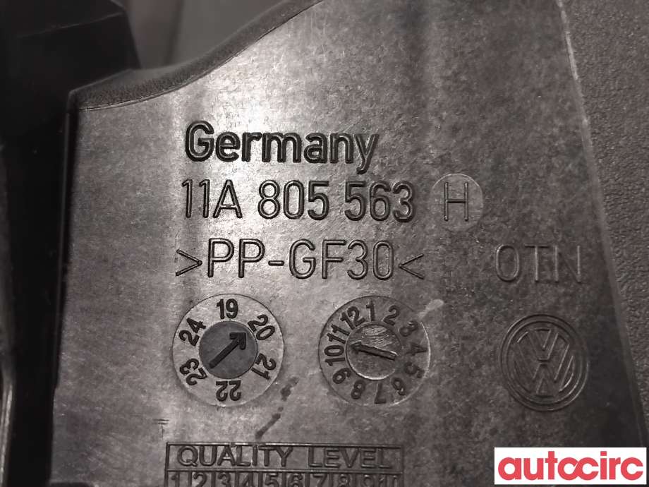 Frontplate øvre til VW ID.4 2020-->> (VOLKSWAGEN|11A805563H|)