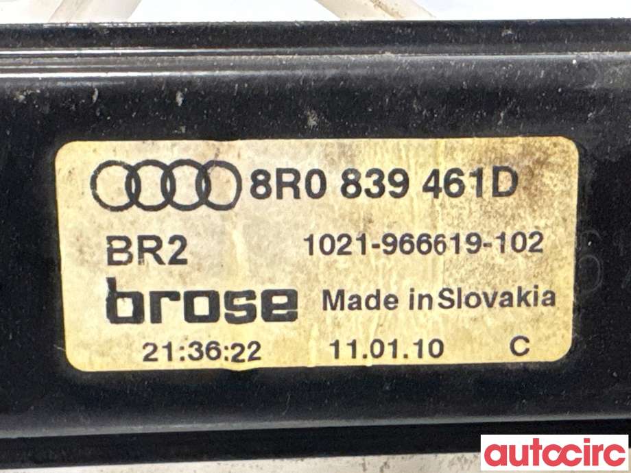 Ruteheis til Audi Q5 2012-2017 (Type I, Fase 2)  (AUDI|8R0839461D|1021-966619-102|8R0839461E)