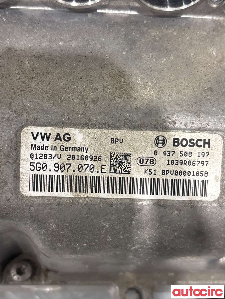 Inverter hybrid til VW e-Golf 2014-2017 (Fase 1)  (VOLKSWAGEN|5G0907070E|0437508197)