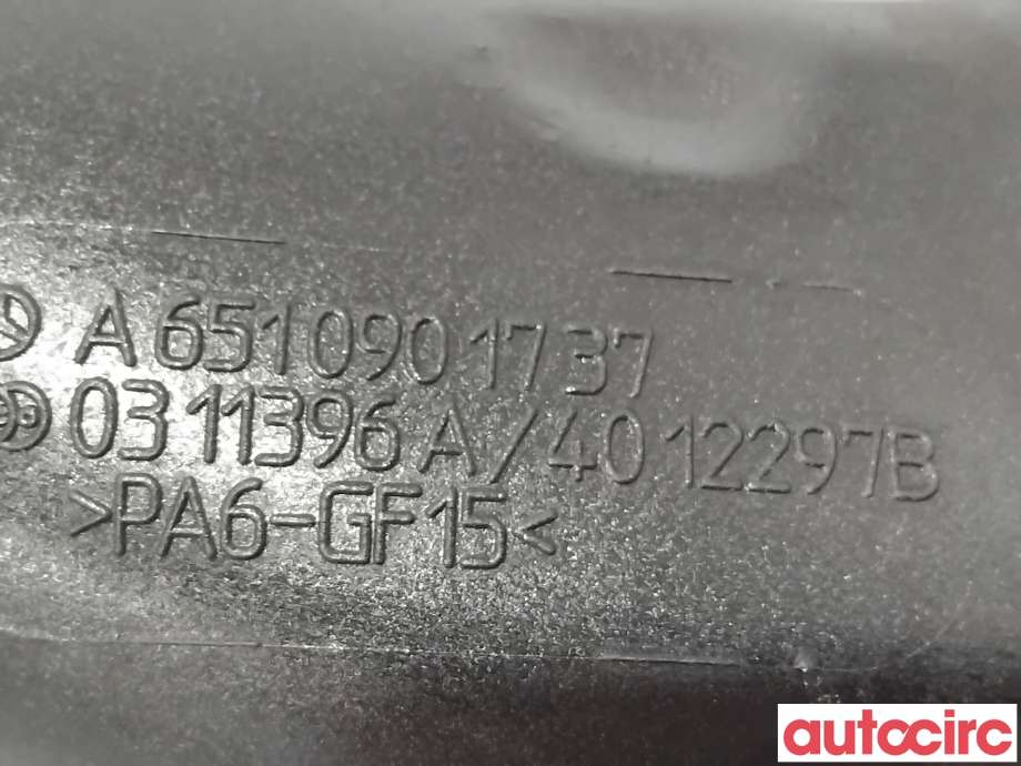Turbo rør til Mercedes B-Klasse 2011-2018 (W246) (W246) (MERCEDES|A6510901737|)