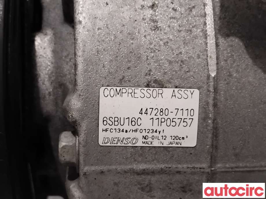 Aircondition kompressor til Mercedes B-Klasse 2011-2018 (W246) (W246) (MERCEDES|A0038304660|447280-7110)