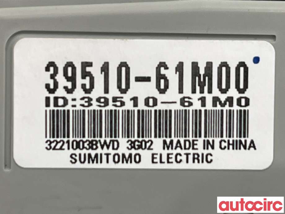Varmeapparat betjening til Suzuki SX4 S-CROSS 2013-->> (Type II) (SUZUKI|39510-61M00-BKZ|39510-61M10-BKZ|39510-61M10)