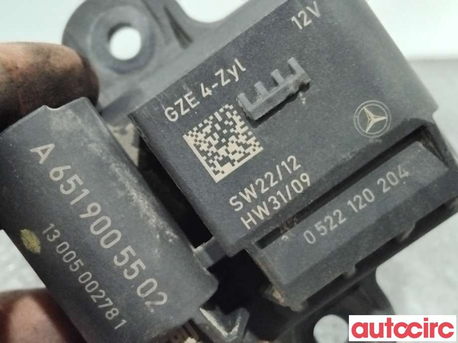 Rele gløde til Mercedes B-Klasse 2011-2018 (W246) (W246) (MERCEDES|A6519008003|0522120204|A6519005502)