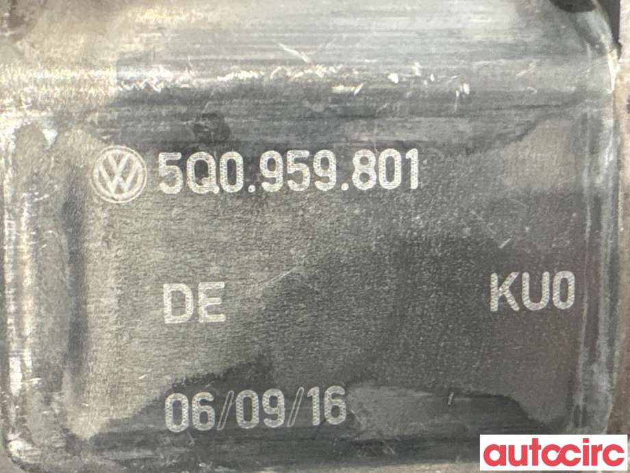 Ruteheis venstre bak til Audi A3 2016-2020 (Type III, Fase 2)  (AUDI|5Q0959801|0130822713)
