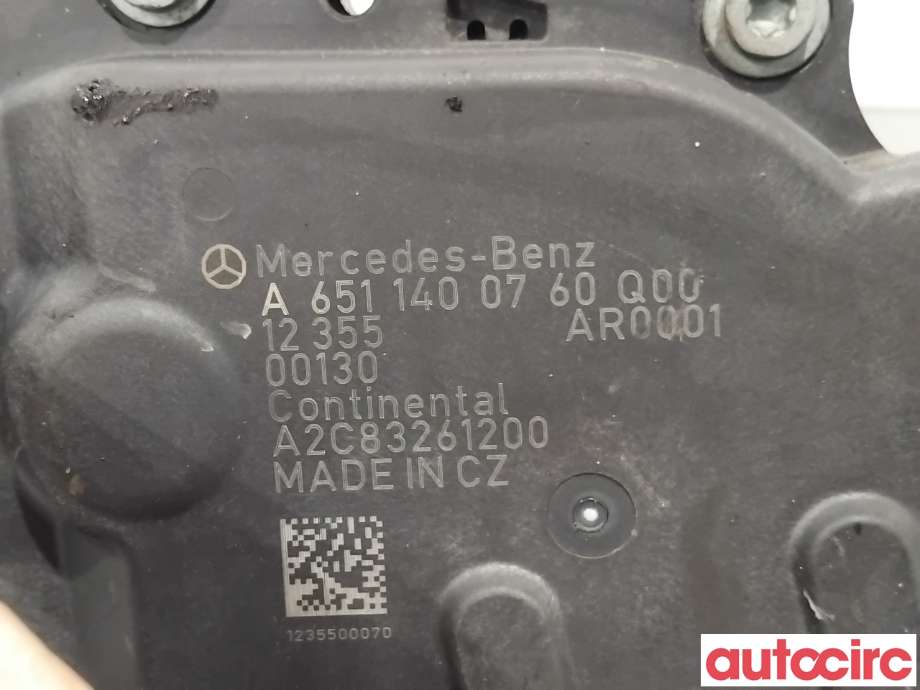 EGR-ventil til Mercedes B-Klasse 2011-2018 (W246) (W246) (MERCEDES|A6511400860|A2C83261200|A6511400760)