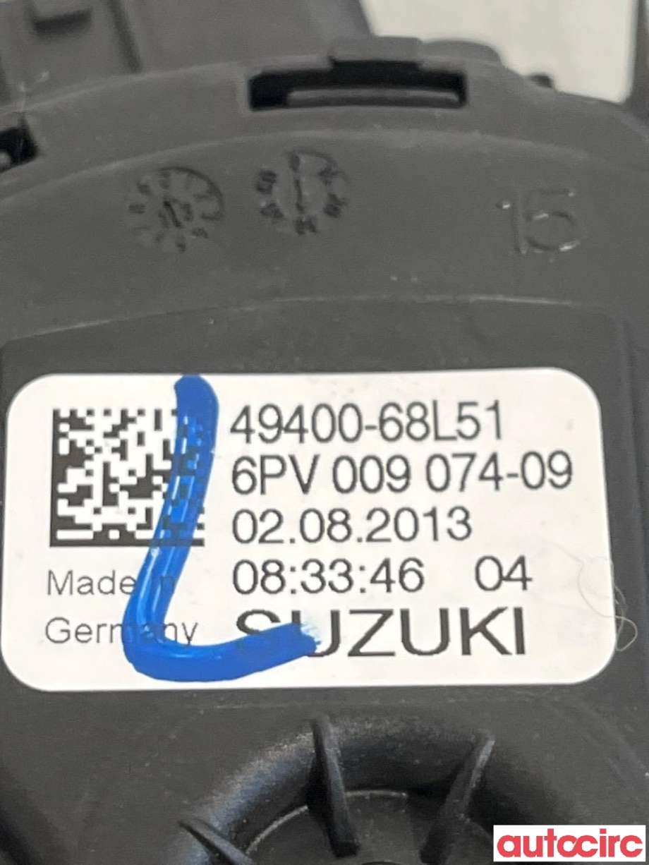 Pedal gass til Suzuki SX4 S-CROSS 2013-->> (Type II) (SUZUKI|49400-68L51)