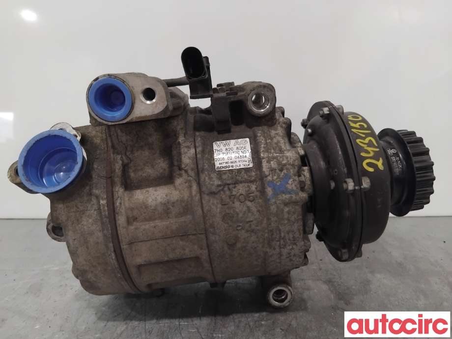 Aircondition kompressor til VW Touareg 2003-2007 (Type I, Fase 1)  (VOLKSWAGEN|7H0820805J|447180-8625|7H0820805E)