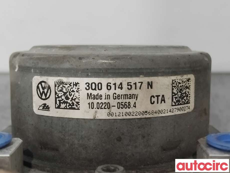 ABS sentral til VW Passat 2015-2019 (Fase 1) (B8) (B8) (VOLKSWAGEN|3Q0614517N|100915-43993|3Q0614517AB)